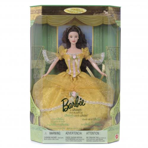 403-MATTEL. MUÑECA BARBIE MODELO "BARBIE AS BEAUTY FROM THE FAIRY TALE BEAUTY AND THE BEAST" DE LA COLECCIÓN "COLLECTOR EDITION", 1999.