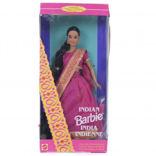 402-MATTEL. MUÑECA BARBIE MODELO "INDIAN BARBIE" DE LA COLECCIÓN "DOLLS OF THE WORLD COLLECTION", 1995.