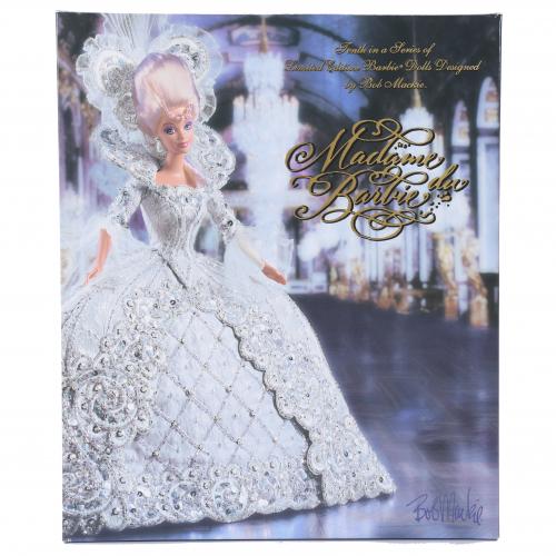 599-BOB MACKIE (1939) PARA MATTEL. MUÑECA BARBIE EDICIÓN LIMITADA MODELO "MADAME DU BARBIE", 1997.