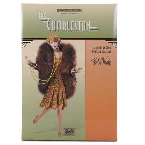 598-BOB MACKIE (1939) PARA MATTEL. MUÑECA BARBIE EDICIÓN LIMITADA MODELO "THE CAHRLESTON", 2001.