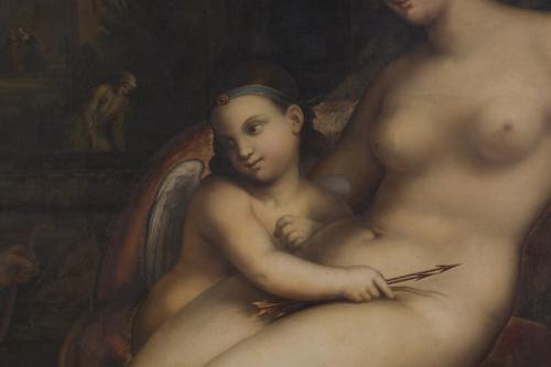 ANTONI FERRAN Y SATAYOL (1786-1857).  "VENÚS Y CUPIDO".