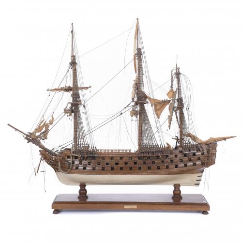 MAQUETA DE BARCO, SIGLO XX.