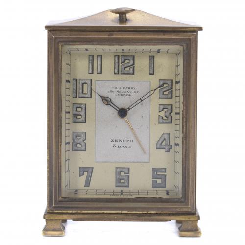 ZENITH. TABLE CLOCK, EARLY 20TH CENTURY.