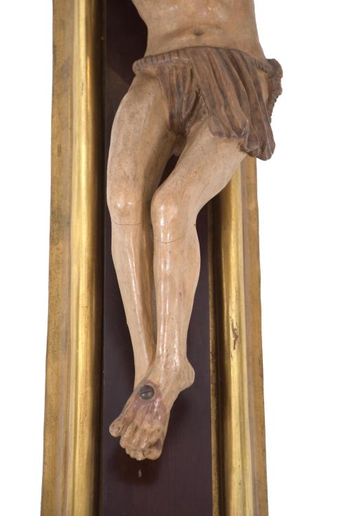 ESCUELA ESPAÑOLA, FIN. SIGLO XIX. GRAN CRISTO CRUCIFICADO.