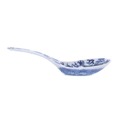 QING DYNASTY, GUANGXU PERIOD. SMALL SPOON IN BLUE AND WHITE