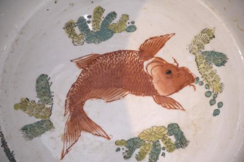 19TH CENTURY CHINESE SCHOOL. FISH BOWL.