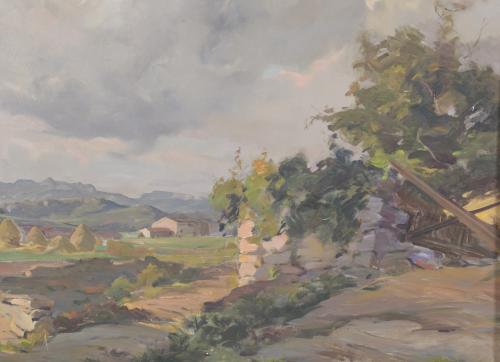 LLUÍS MARIA GÜELL CORTINA (1909-2001).  "PAISAJE".