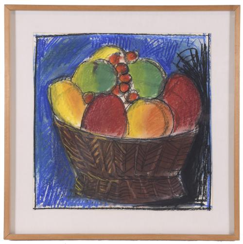 NARCÍS COMADIRA (1942).  "CESTO FRUTA", 1989.