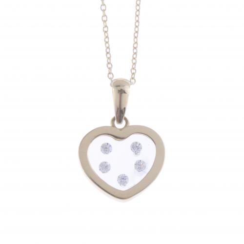 HEART-SHAPED PENDANT