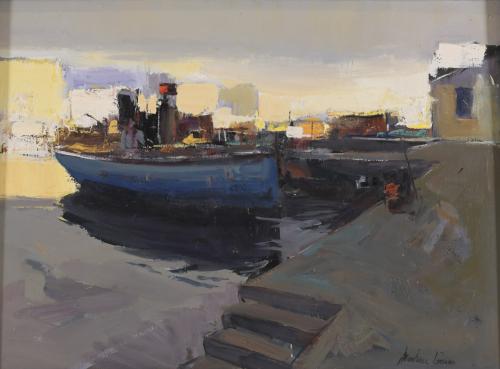 JOSEP MARTÍNEZ LOZANO (1923-2006). "BARCAS".