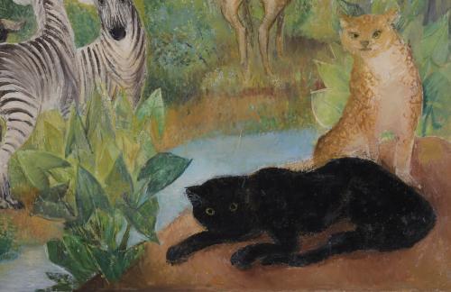 OLGA SACHAROFF (1889-1967) "ZOO", Circa 1930.