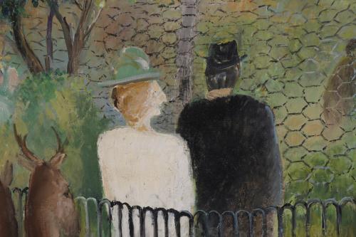 OLGA SACHAROFF (1889-1967) "ZOO", Circa 1930.