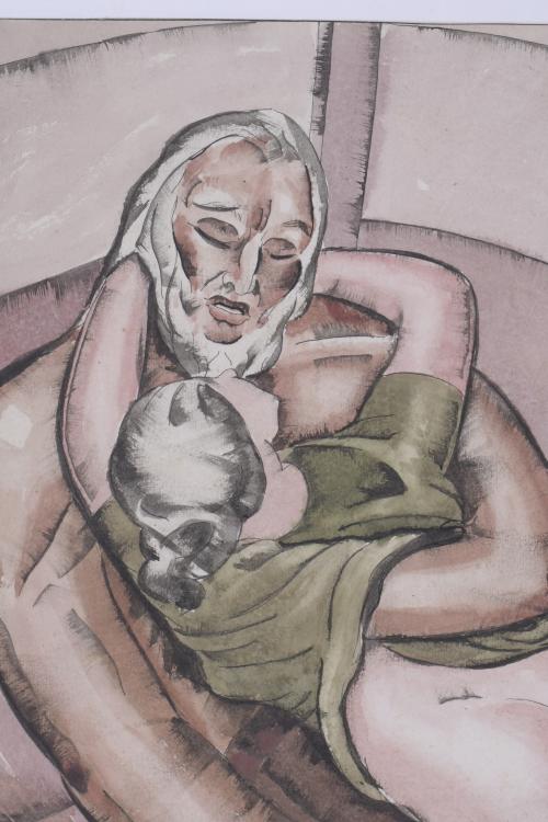 MANUEL CAMPS-VICENS (1906-1986).   DIBUJO ERÓTICO, 1934.