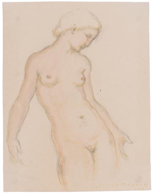 JOSEFINA MAYNADÉ (1908-1978).  “DESNUDO FEMENINO”, 1933.