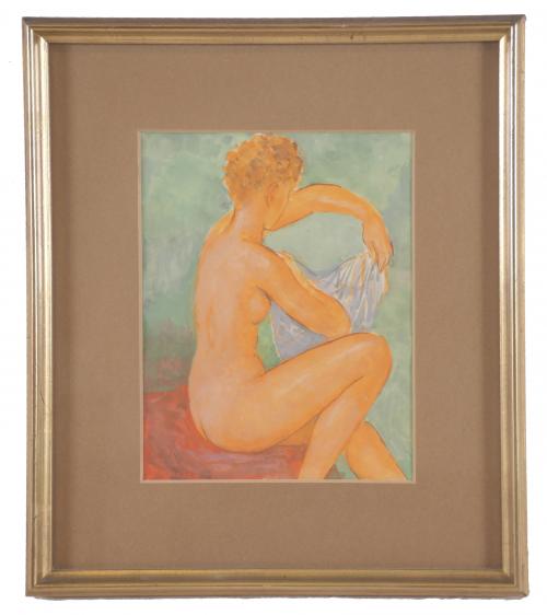 PERE PRUNA OCERANS (1904-1977). "DESNUDO", 1976?.