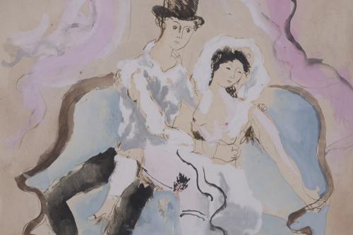 EMILI GRAU-SALA (1911-1975). "PAREJA".