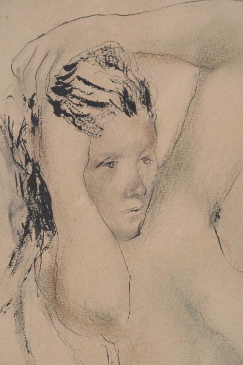 JOSEP MARIA MALLOL SUAZO (1910-1986). "DESNUDO FEMENINO".