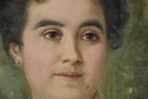 RICARDO MARTÍ AGUILÓ (1868-1936). "PORTRAIT OF A LADY", 189