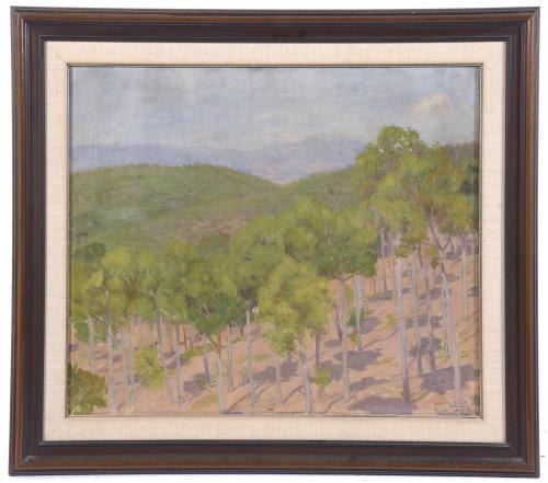 XAVIER NOGUÉS (1873-1940). "LANDSCAPE".