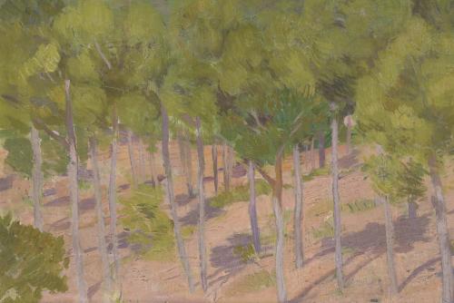 XAVIER NOGUÉS (1873-1940). "LANDSCAPE".