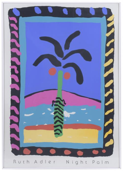 "NIGHT PALMS" DE RUTH ADLER.