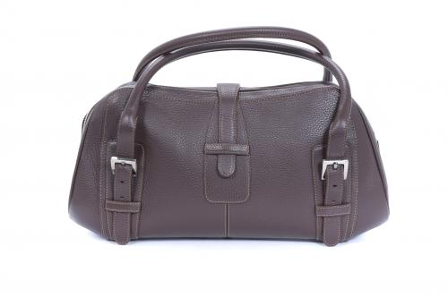 LOEWE. BOLSO DE MANO MODELO "SENDA", PPS SIGLO XXI.