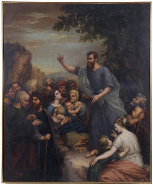 ANTONI FERRAN Y SATAYOL (1786-1857).  "SAN PABLO PREDICANDO