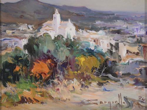 JOSEP SARQUELLA (1928-2000). "CADAQUÉS", 1994.