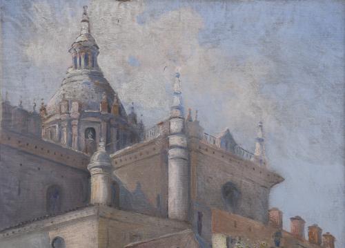 MANUEL TEJERO (XIX-XX). "SEVILLA", 1941.