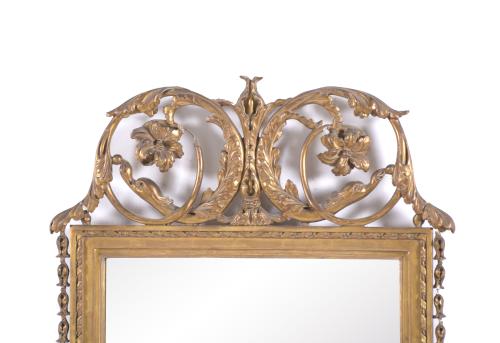 FERNANDINE STYLE WALL MIRROR, 20TH CENTURY.