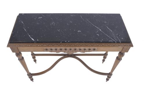 LOUIS XVI STYLE CONSOLE TABLE, 20TH CENTURY.