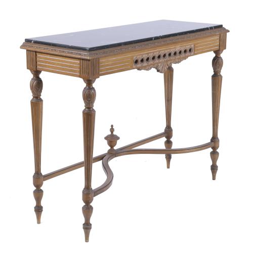 LOUIS XVI STYLE CONSOLE TABLE, 20TH CENTURY.