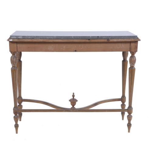 LOUIS XVI STYLE CONSOLE TABLE, 20TH CENTURY.