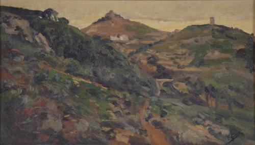 652-FRANCESC GIMENO ARASA (1858-1927). "PAISAJE".