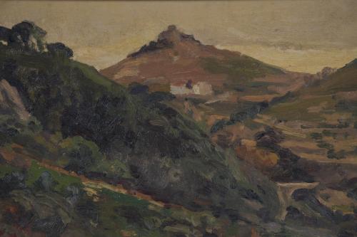 FRANCESC GIMENO ARASA (1858-1927). "PAISAJE".