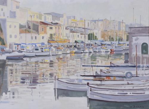 723-RAFAEL DURÁN BENET (1931-2015). "PUERTO DE CIUTADELLA".