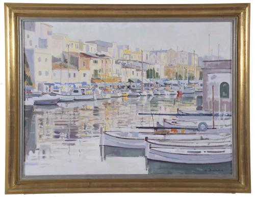 RAFAEL DURÁN BENET (1931-2015). "PUERTO DE CIUTADELLA".