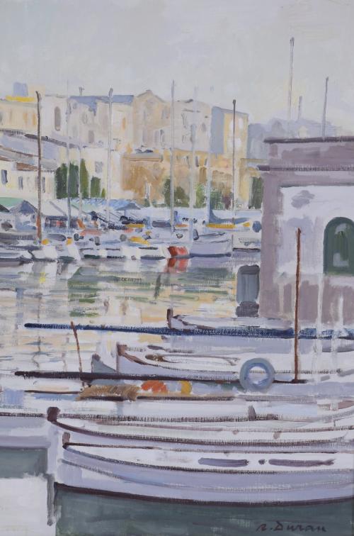 RAFAEL DURÁN BENET (1931-2015). "PUERTO DE CIUTADELLA".