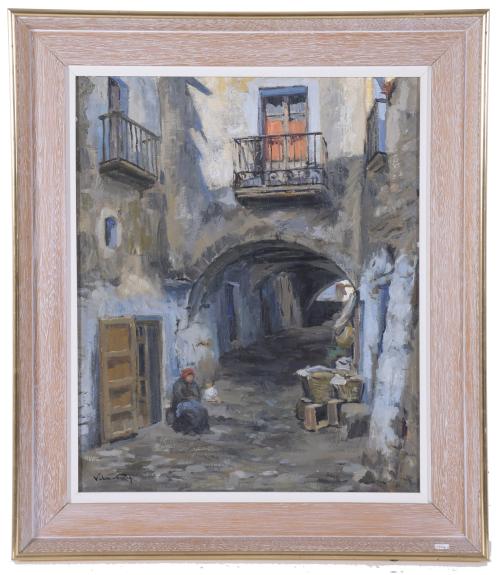 JOAN VILA PUIG (1892-1963). "CALLEJÓN".