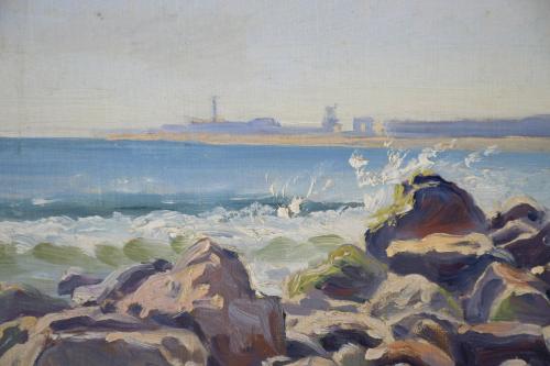 ALEXANDRE CARDUNETS CAZORLA (1871-1944). "SEASCAPE".