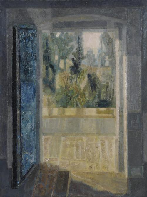 744-JOSEP ROCA-SASTRE (1928-1997) "INTERIOR", Llavaneras, 1960.