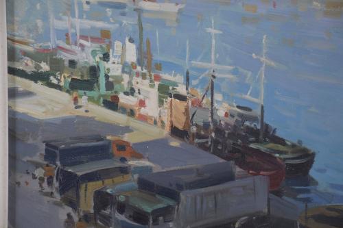 JOSEP Mª VILÀ CANYELLES (1913-2001). "PORT", 1974.