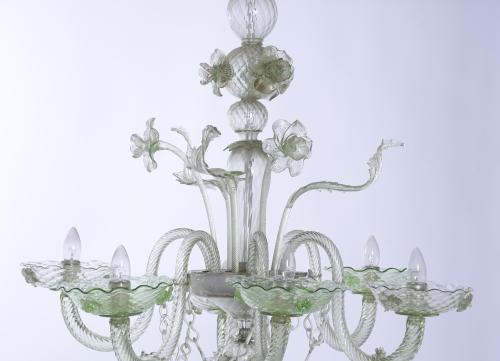 MURANO CEILING LAMP, 20TH CENTURY.