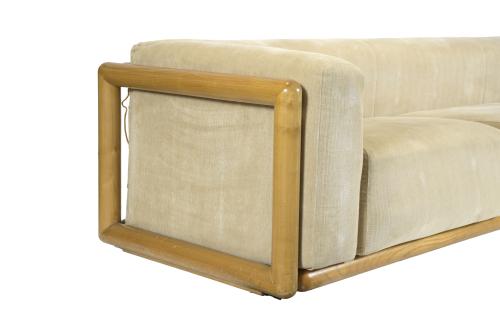 CARLO SCARPA (1906-1978) "CORNARO" SETTEE, 1970&#39;S.