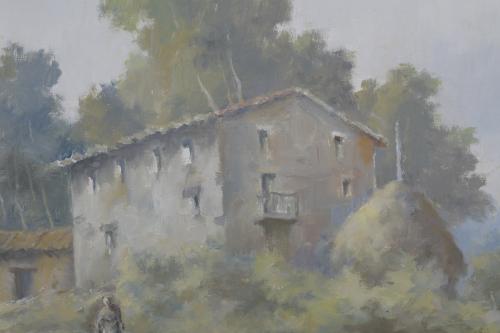 LLUÍS VICTORI ELIAS (1906-1982).  "LANDSCAPE".