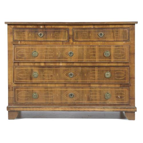 MALLORCAN CHARLES IV CHEST OF DRAWERS, LATE 18TH CENTURY.