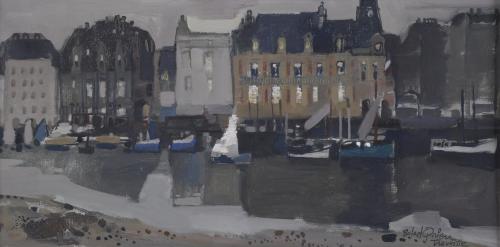 678-RAFAEL GRIERA (1934-2018).  "VISTA DE TROUVILLE".