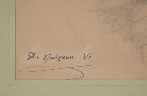 DIONÍS BAIXERAS (1862-1943). BOCETOS PERSONAJES.