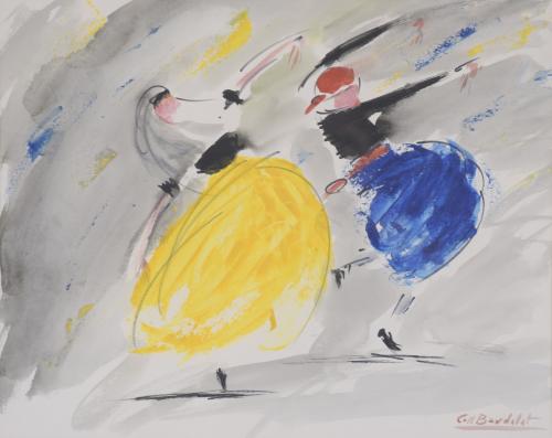 JOSEP COLL BARDOLET (1912-2007). "BAILARINES".