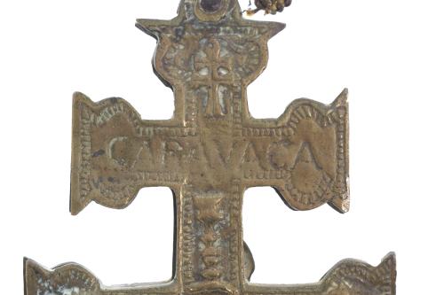 DOUBLE CROSS OF CARAVACA, LATE 18TH CENTURY-EARLY 19TH CENT